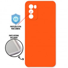 Capa Motorola Moto G62 - Cover Protector Laranja